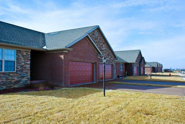 Morley provided architecture, engineering and surveying for Arbor Pointe, a new suburban development in Newburgh, Indiana.