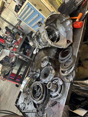 Complete transmission overhaul