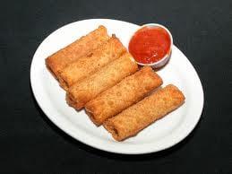 Many finger foods to choose from, including everyone's favorite - pizza logs!