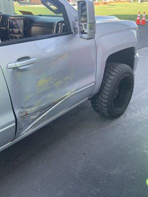 This is how my truck Ended