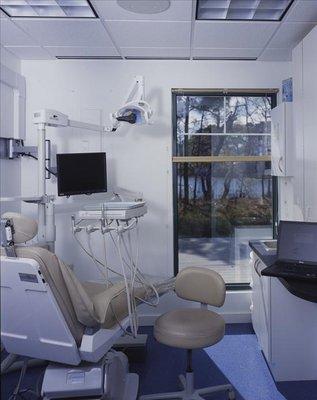 Dental exam rooms inside Delmarva Sedation Dentistry office