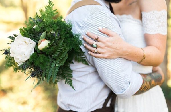 Wedding bouquet by Vessel and Vine