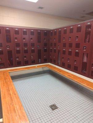 Locker room