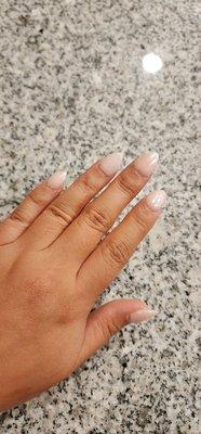 Chrome nails (right after the appointment)