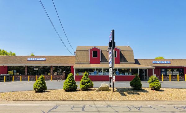 The exterior of the store. Located at 72 Mansfield Ave. Norton, MA 02766.