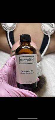 Acne Bootcamp facial.