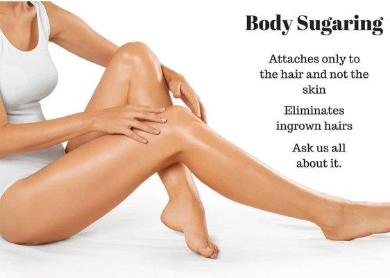 Get a sugar wax today and get that body ready for the BEACH!