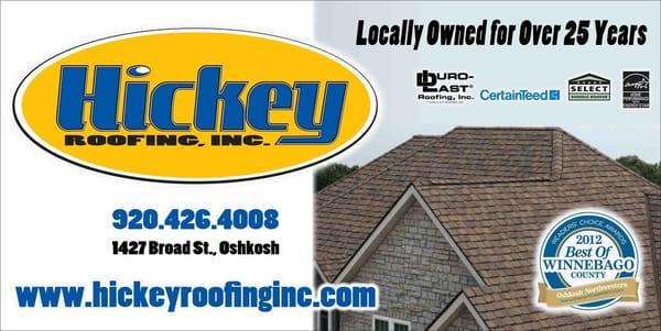 Hickey Roofing Inc