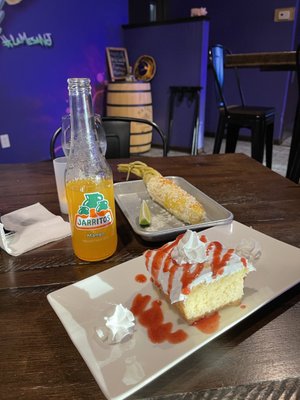 Tres Leches Street Corn Jarrito Mexican Soda