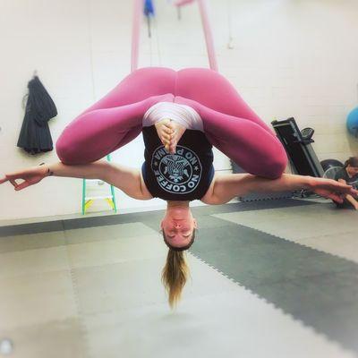 Aerial yoga