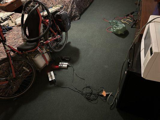 Interior: re-charging my "FrankenBike"