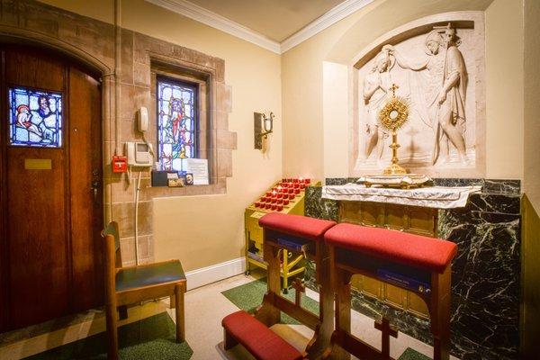 The 24-hour adoration chapel at Christ the King.