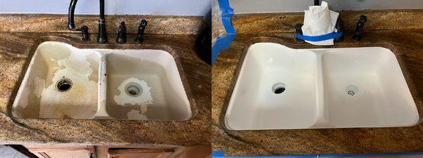 Sink Refinishing Near Cincinnati, OH