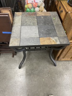 I picked up this nice outdoor patio table that I would imagine we go for a couple hundred bucks at Home Depot for 20 bucks