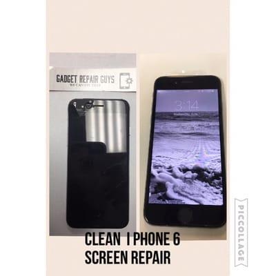 Let's us fix your Apple I Phone  for a great price.  Gadget Repair Guys (We Can Fix that ) www.gadgetrepairguys.com