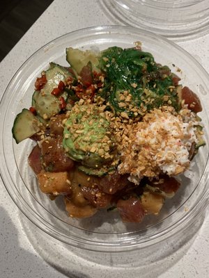 Build your own Poke Bowl (3 Proteins) - amazing