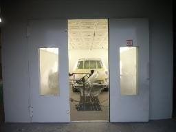 State of the art paint booth