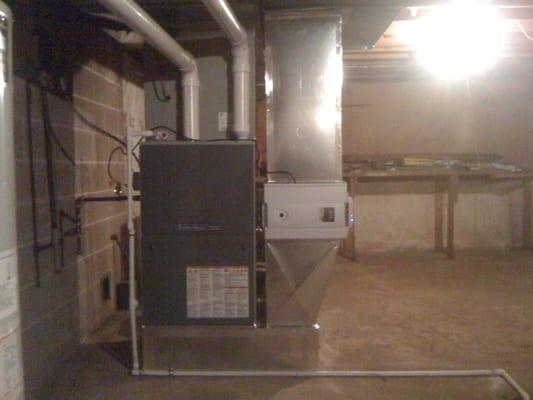 Furnace and air conditioner replacement