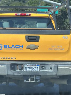 reckless blach construction driver