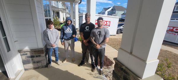 Tyler and his team of Casper Movers!