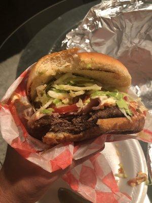 Amazing Hawaiinana burger