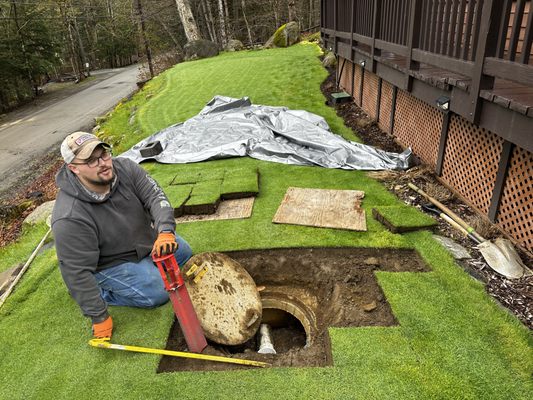 Expert septic inspection services. Almost 30 years experience. We can guide you to easy Title 5 clearance.