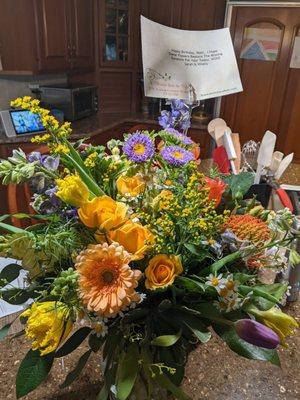 Flowers From The Rafters