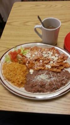 Orden de chilaquiles