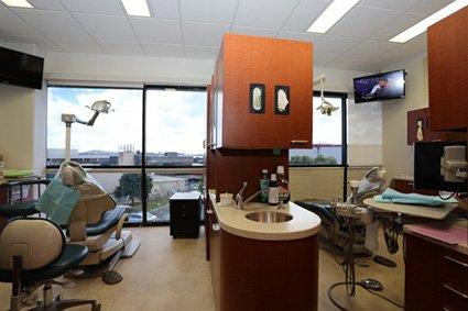 View of Pearl Harbor from treatment rooms