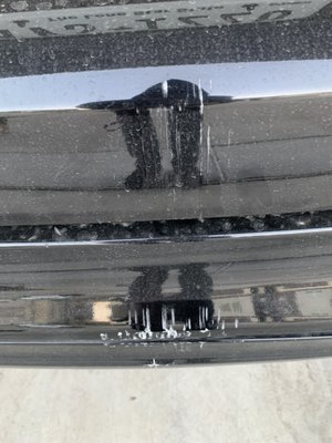 Vehicle damage.