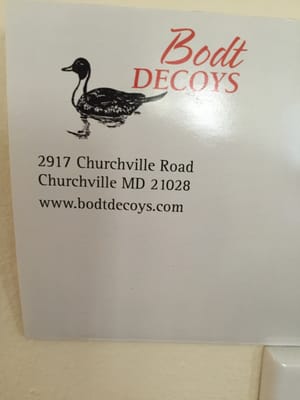 Bodt Decoys