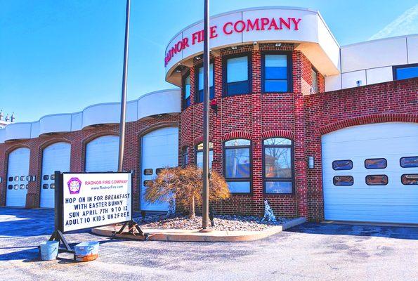 Radnor Fire Company -- "storefront"