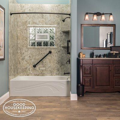 Take your bathroom from standard to breathtaking without breaking the bank!