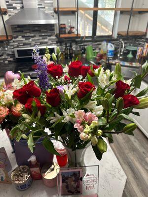 Some beautiful flowers from m b flowers stockton