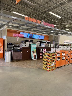 I've never seen a Dunkin' Donuts inside a Home Depot!