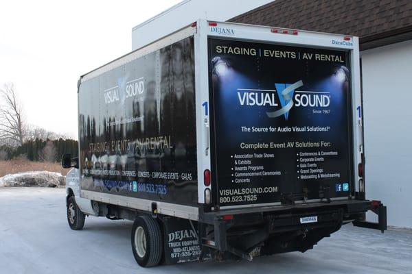 Box Truck Wrap recently completed by Elmark