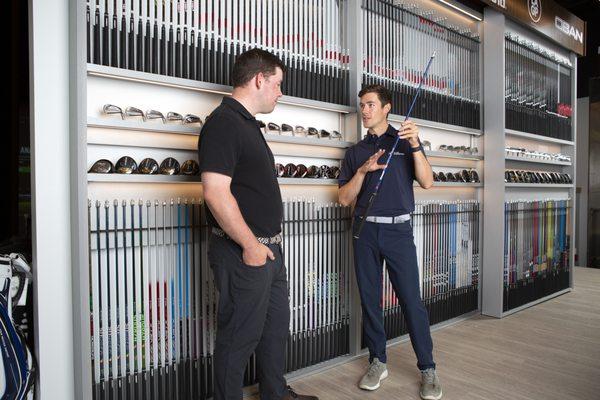 Club Champion has over 50,000 combinations in stores for fittings