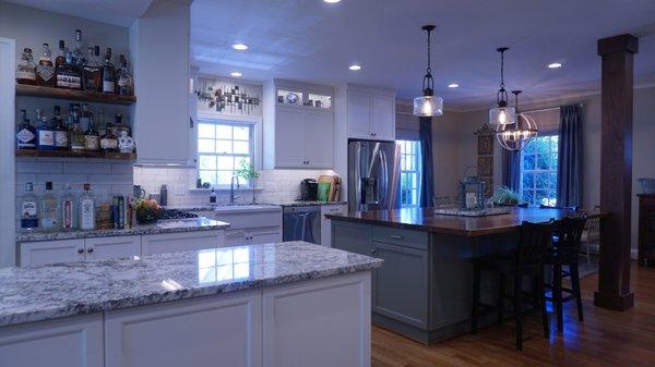 Kitchen remodel inside the Beltline Raleigh