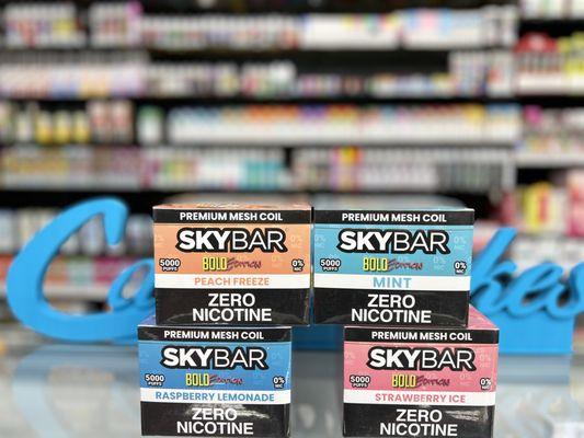 SKY BAR ZERO NICOTINE