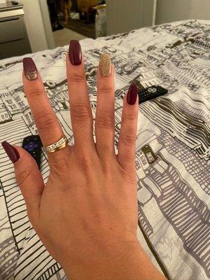 Fall nails! SNS