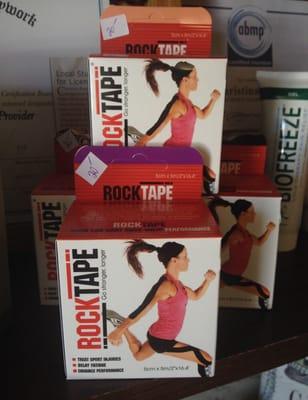 The studio carries Rocktape