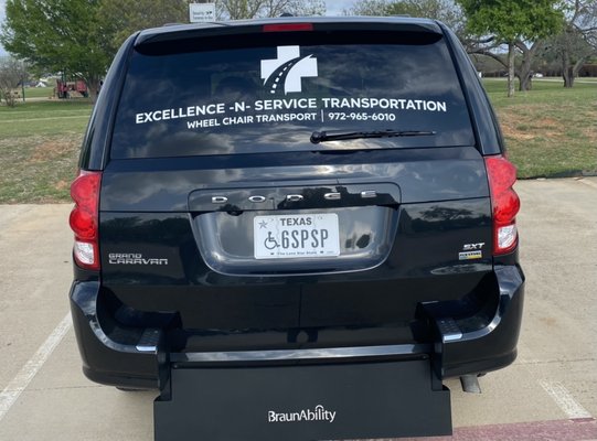 2019 Dodge Grand Caravan (ADA) American Disability Association customized wheelchair van.