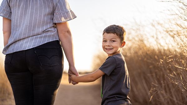 Ventura mother son photo shoot.