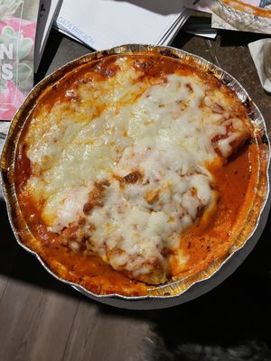 Eggplant Parmigiana Rigatolli