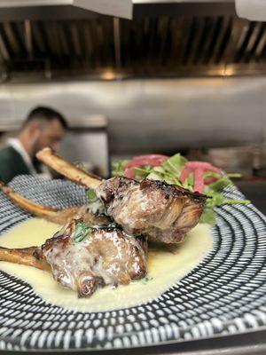 Grilled Lamb Lollipops