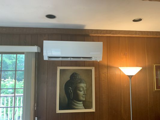 Ductless minisplit