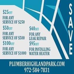 Plumber High Land Park