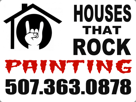 Houses That Rock Painting