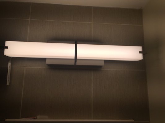 Vanity light replacement