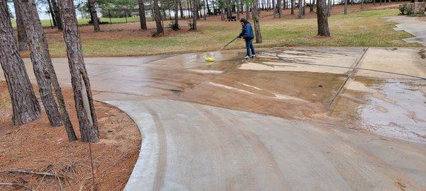 Sidewalk cleaning